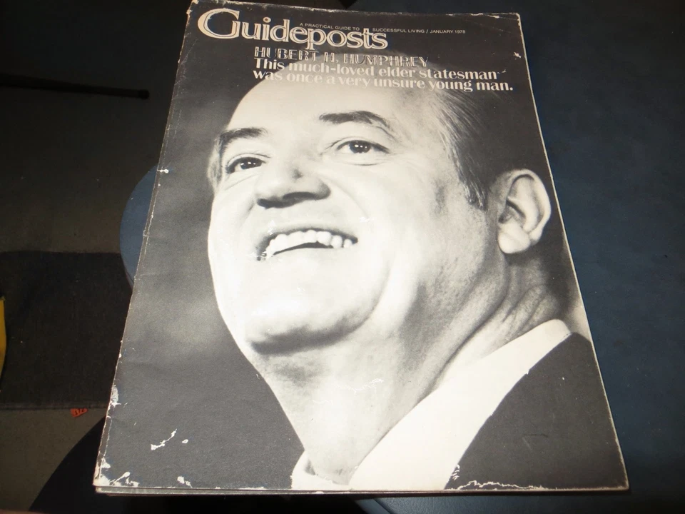 VINTAGE LARGE PRINT 1970's GUIDEPOSTS LOT (9) BURNETT CARTER TILLIS - Image 4 of 4