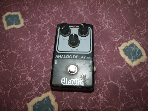 Vintage Electra Japan 520AL Analog Delay Pedal VG working condition