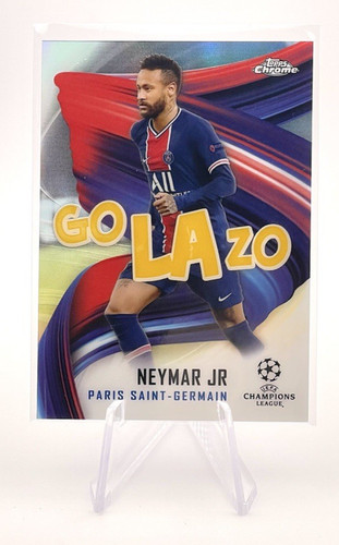 Neymar Jr 2020-21 Topps Chrome UEFA Golazo #GOL-N PSG