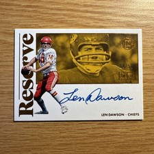 Len Dawson Cards, Rookie Card and Autographed Memorabilia Guide 10