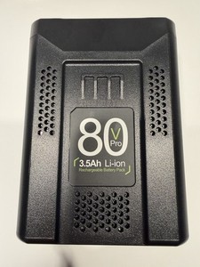80V Pro 3.5Ah Li-Ion Rechargeable Battery Pack, Size Pack, GBA80200