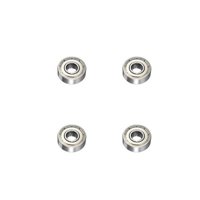 8mmx22mmx7mm Ball Bearings Double Shield 608ZZ High Carbon Steel