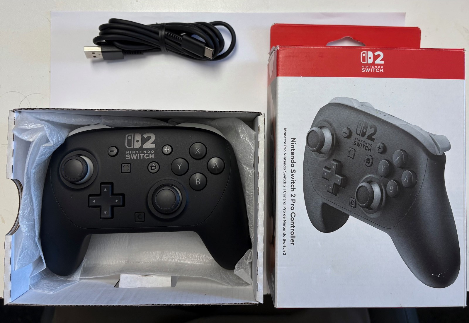 OPEN BOX - Nintendo Switch 2 Pro Controller &lpar;Black&rpar;