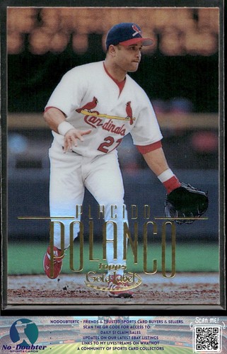 2002 Topps Gold Label Placido Polanco #160 card