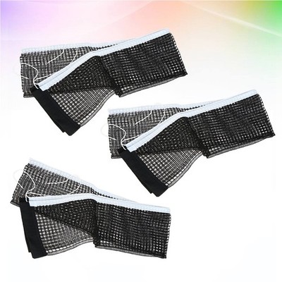  3 PCS Tischtenniszubehör Ersatznetz Tischtennisnetz Einziehbar Outdoor-Netz