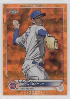 2022 Topps Chrome Update Sapphire Edition Orange 12/25 Drew Smyly #US138 0e5i