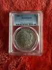 1880 CC Morgan Silver Dollar PCGS XF45