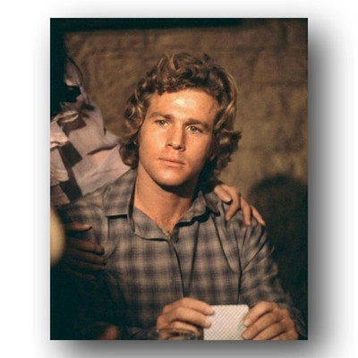 Ryan O'Neal Photo 8x10 Wild Rovers 1971 Western Movie Actor Playing Cards