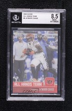 2022 Score All Hands Team Ja'Marr Chase #AH4 BGS 8.5 1h1o