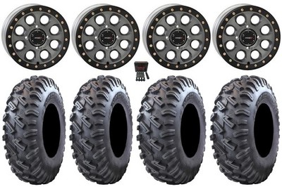 System 3 SB-7 14'' Wheels Ti (4+3) 26'' Dirt Commander Tires Pioneer 1000 / Talon