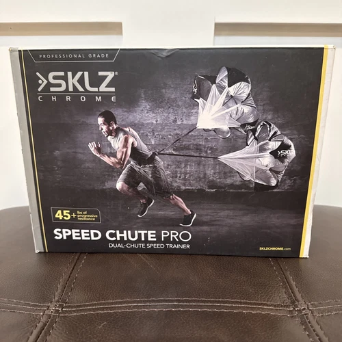 SKLZ Chrome Speed Chute Pro Dual Chute Entrenador de velocidad Venta al por menor $59.99-