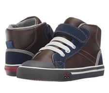 See Kai Run Boys Shoes Brown Leather Size 13.5 NWB