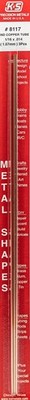 K S 8117 Round Copper Tubes 1 16 OD x 12 Long 3 Pack Easy to Cut for Hobbies