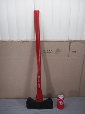 Vintage Plumb Axe Cooper Double Bit Pennsylvania Head &  Red Handle