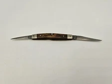 Vintage Western Pocket Pen Knife Boulder CO Not Numbered 442 Design
