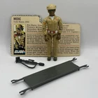 GI Joe 1983 Doc v1 100% Complete Action ARAH Figure w/ File Card Combo Ship