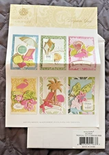 Anna Griffin  25 TROPICAL Flamingo Dies Cut & Emboss