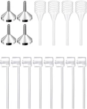 16 Pcs Perfume Refill Pump Set, Transfer Tools for Travel Atomizers & Bottles