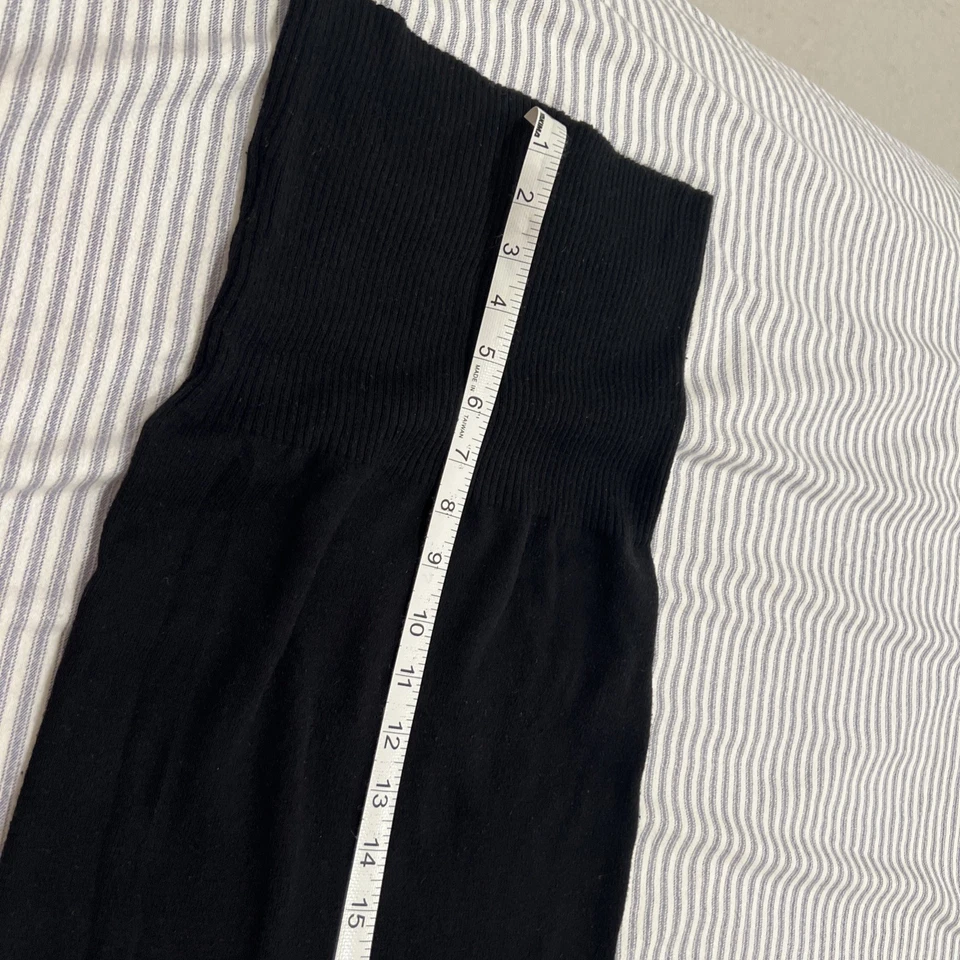 Vestido ligero BEBE vintage negro manga abullonada cuello alto para mujer XS Foto 3 de 4