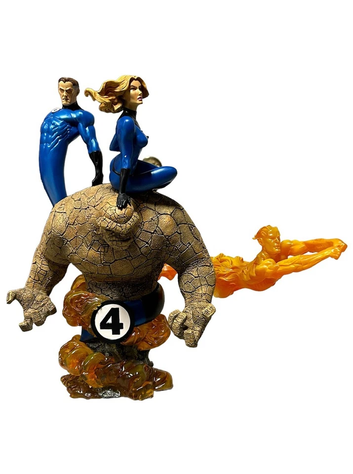 Sideshow Collectibles Fantastic Four Diorama Statue Marvel Sample - Image 2 of 4