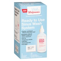 Walgreens Ready To Use Sinus Wash System Walgreens Ready To Use Sinus Wash System