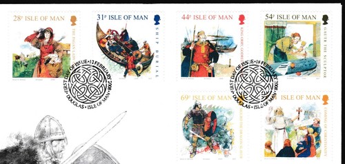 Isle of Man FDC 2008.02.18. The Vikings Viking Heritage Series Z1093 - Picture 8 of 8