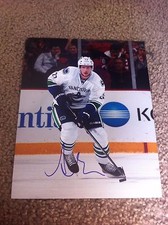 Alexander Edler Autographed 8x10 Photo Vancouver Canucks Kelowna Rockets Sweden