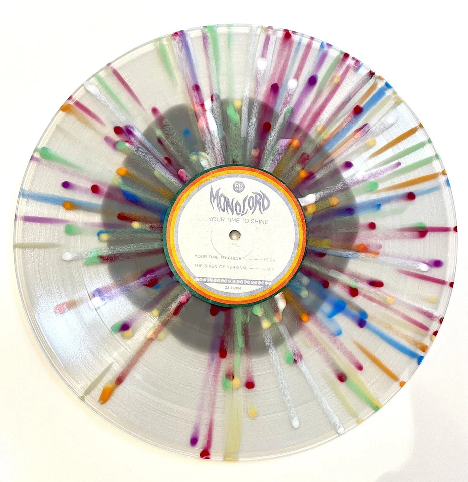 Monolord - Your Time To Shine - Limited 1/300 Grey Clear Splatter Vinyl LP MINT - Image 3 of 4