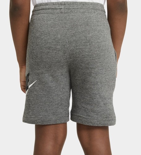 Nike CLUB FLEECE SHORTS Boys Size 6 Grey - Picture 3 of 3