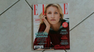 ALEXANDRA LAMY - Zeitschrift ELLE - Magazin - französische Mode - August 2020 - Nr. 3896 - lieb!