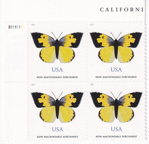BRIEFMARKE US SCOTT 5346 "California Dogface" 75 CENT 2019 MNH PLATTE BLOCK OF 4 UL