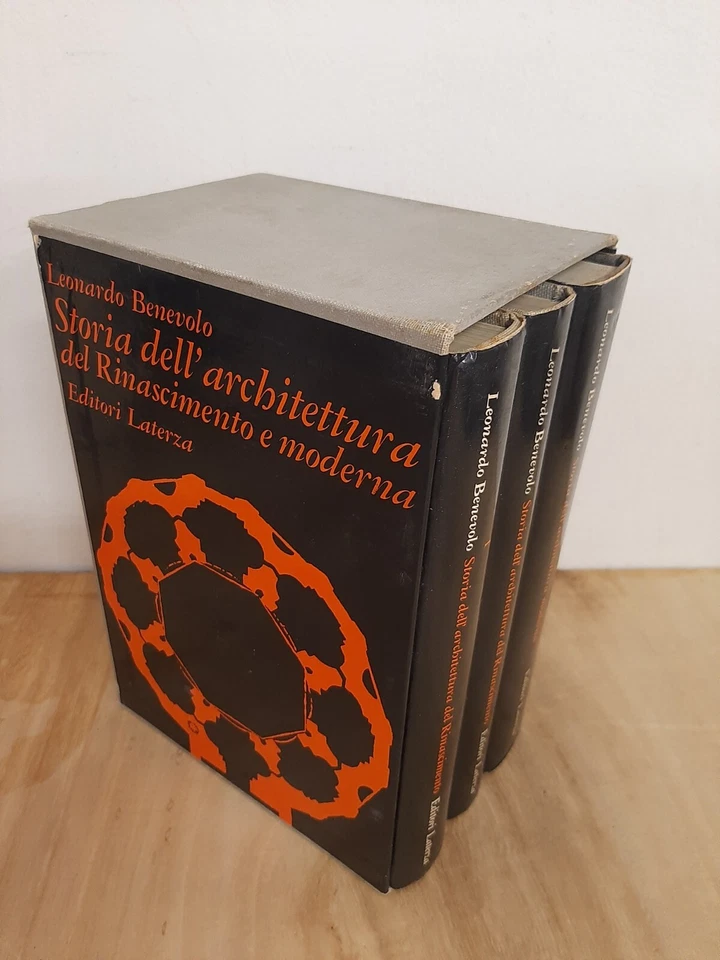 STORIA DELL'ARCHITETTURA DEL RINASCIMENTO E MODERNA di L . Benevolo - Laterza - Immagine 2 di 4