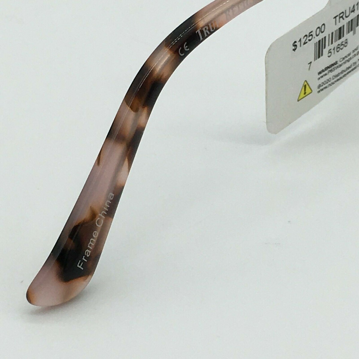 TRUE RELIGION tortoise shell acetate aviator  Sunglasses - High Bridge UNISEX New LUCKY BRAND Double Bridge Aviator Sunglasses Tortoise  main image 4