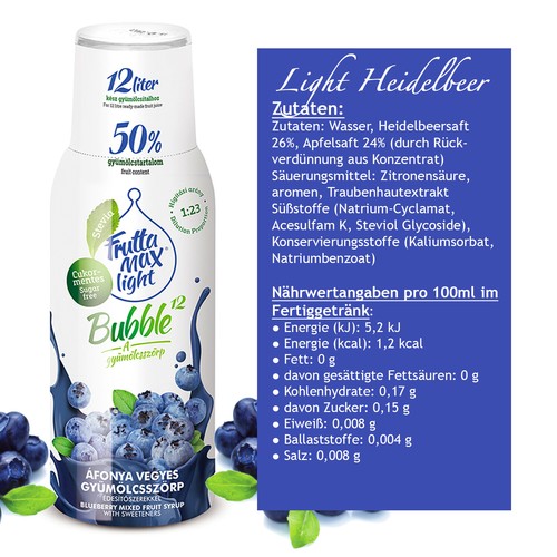 Fruttamax Getränkesirup / Sirup / Softdrink / 50% Fruchtgehalt 500ml - Bild 50 von 59