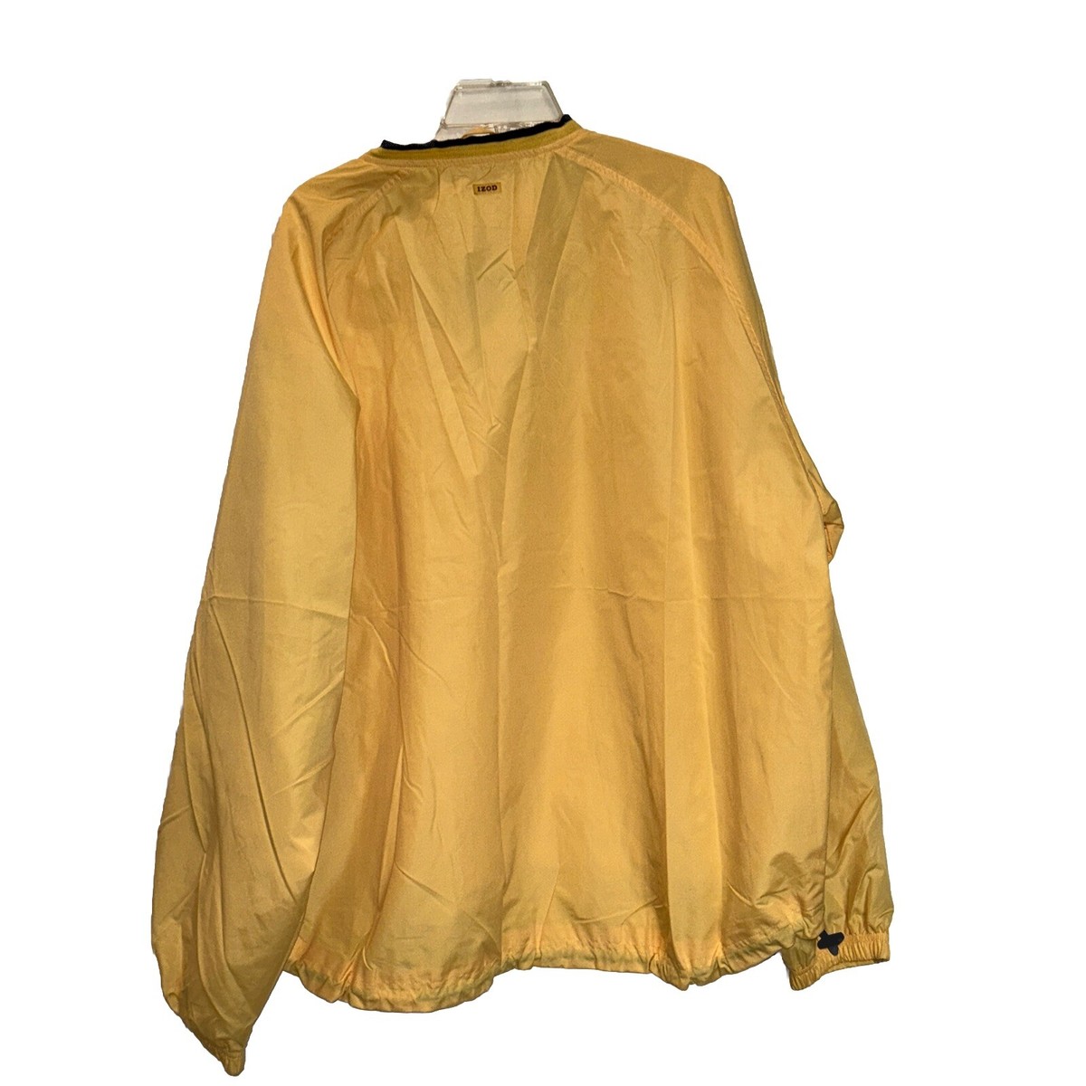 IZOD X-Treme Function Golfwear ジャケット M Izod X-treme Function Golf Wear Windbreaker Men's XXL Yellow