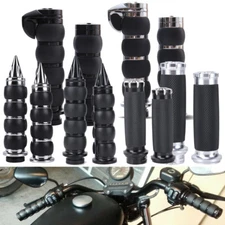 1” Motorcycle Handle Bar Hand Grips For Harley Sportster XL Honda Suzuki Yamaha