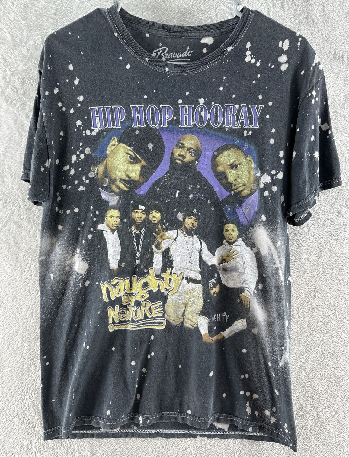 Bravado T-shirt Imprimé musique et film Homme - Gris - Gris - FR : Medium Bravado T-shirt Imprimé musique et film Homme - Gris - Gris - FR : Medium