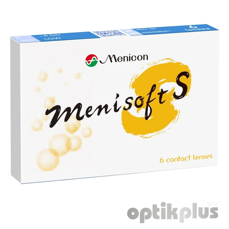 Menisoft S- 2 Wochenlinse von Menicon - 6er-Pack [9484]