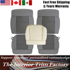 For 2004-2008 Ford F150 FX4 XLT Front Seat Cover Flint Gray/Driver Foam Cushion