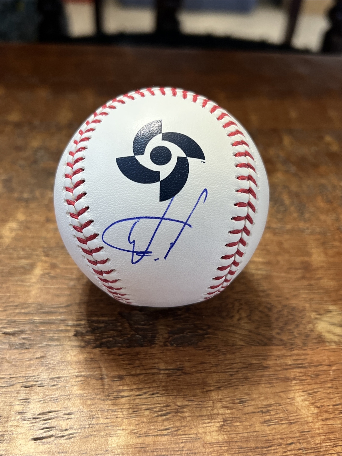 Wander Franco Autographed Signed 2023 Wbc Baseball PSA DNA COA Rays Dominican 