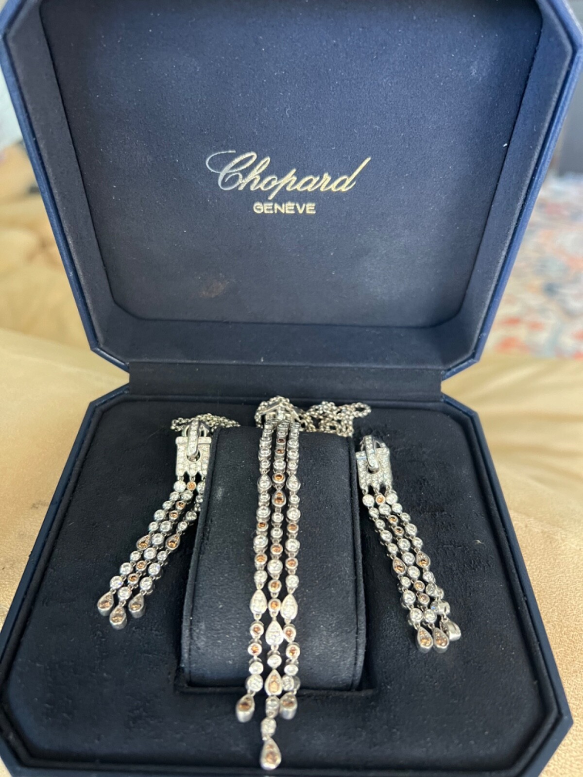 Original Authentic Chopard Earrings and Pendant S… - image 8