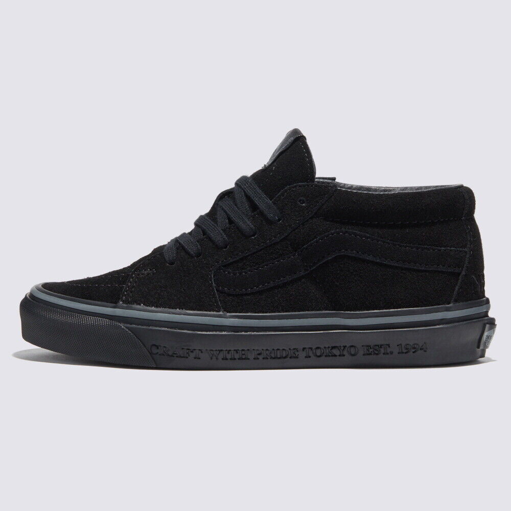 New Vans X Neighborhood Sk8-Mid 83 DX NBHD Black Sneakers New Vans X Neighborhood Sk8-Mid 83 DX NBHD Black Sneakers