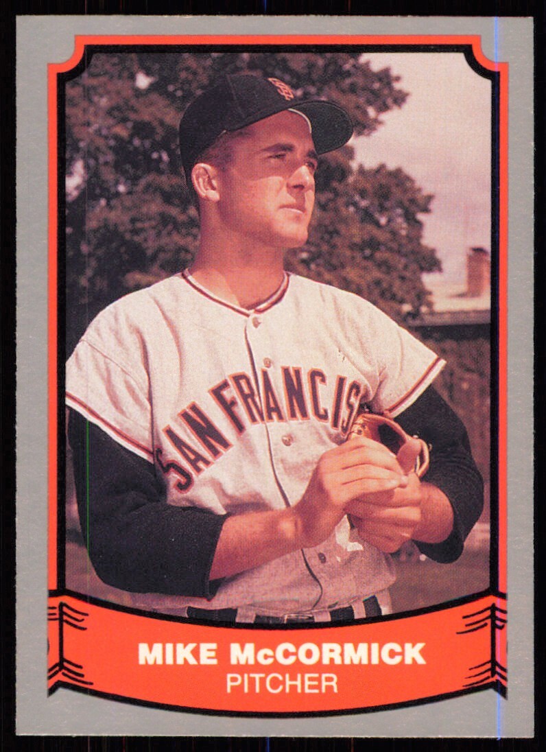 1988 Pacific Legends I Mike McCormick San Francisco Giants #67