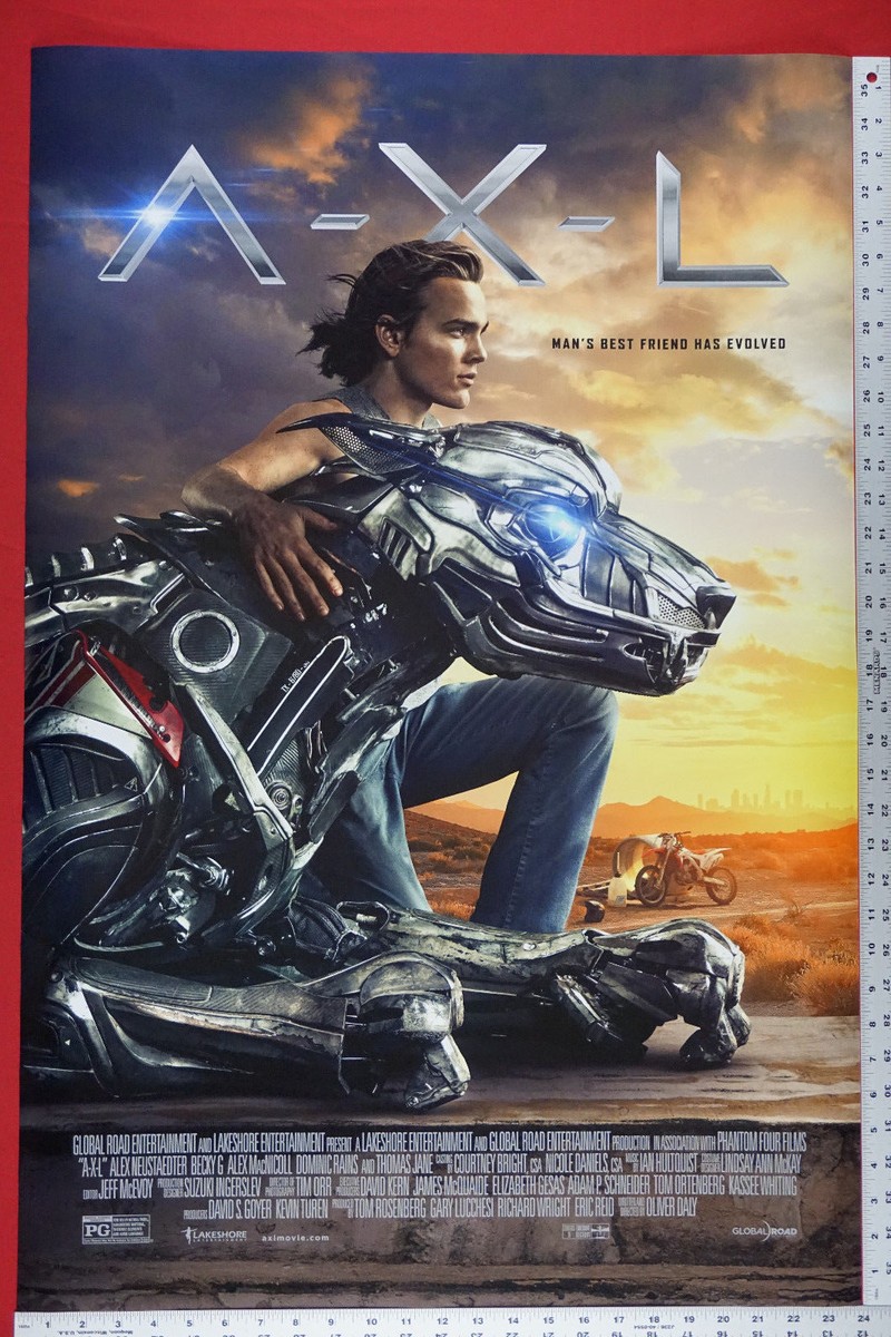 AXL A-X-L Robotic Dog Friendship Alex Sci-Fi Fantasy Movie