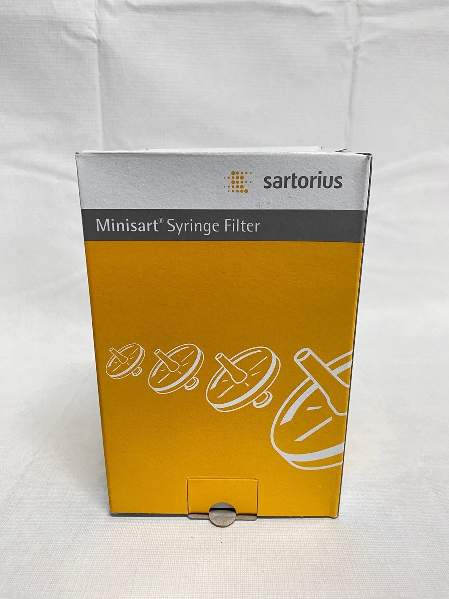 50/Pk) SARTORIUS Minisart Syringe Filter PES-15 Hydrophilic 50/Pk) SARTORIUS Minisart Syringe Filter PES-15 Hydrophilic