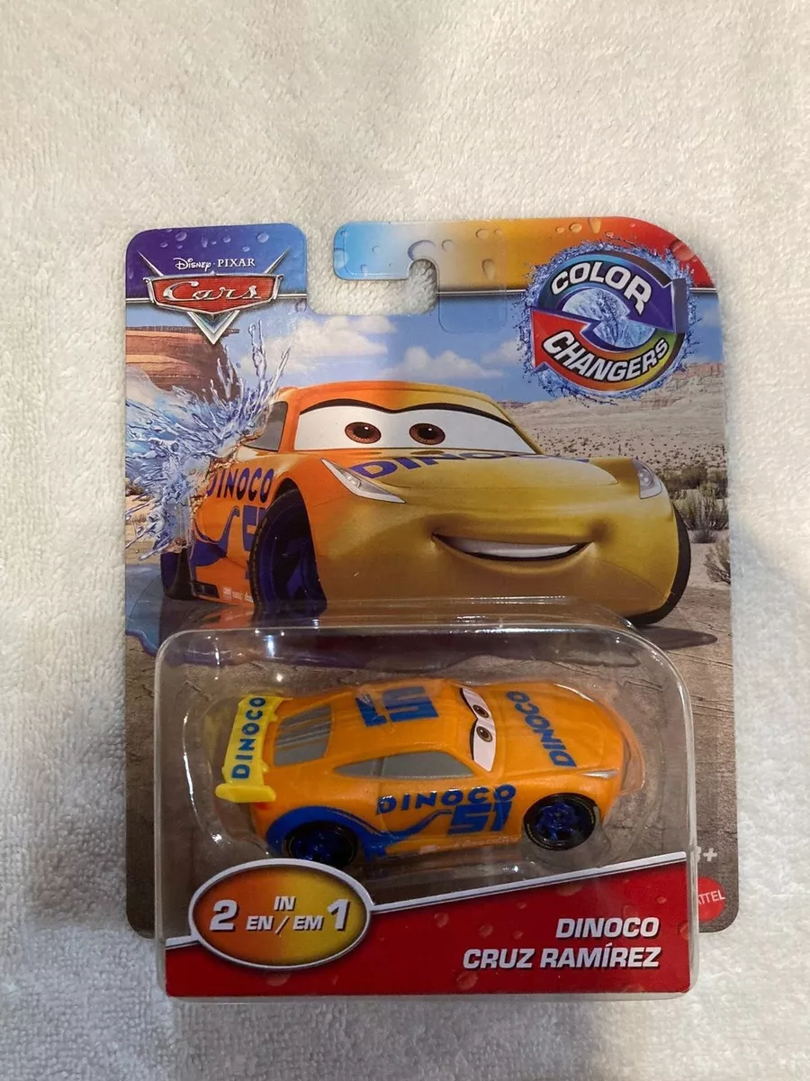 Disney Cars Toys Disney/Pixar Cars, Color Changers, Dinoco Lightning McQueen  (Green to Blue) Vehicle