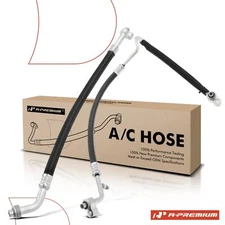 A-Premium 2x A/C Refrigerant Suction & Discharge Line for Chevy Silverado GMC