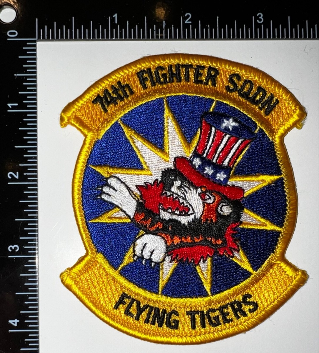 USAF 74th Fighter Squadron Flying Tigers Patch | eBay