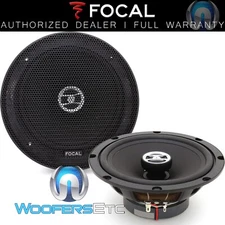 FOCAL RCX-165 6.5" 60W RMS 2-WAY MYLAR TWEETERS AUDITOR COAXIAL CAR SPEAKERS NEW