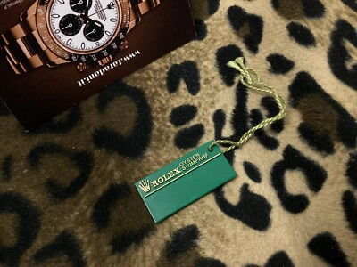 1995 1996 W ROLEX SUBMARINER GMT DAYTONA GREEN PRICE TAG GRÜNPREISSCHILD